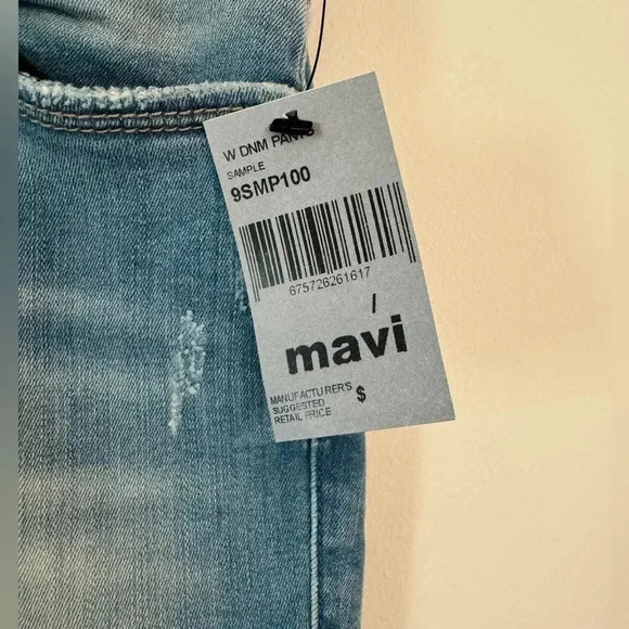 Mavi gold women’s size 27 high waisted skinny‎ jeans, distressed, NWT - Picture 5 of 12